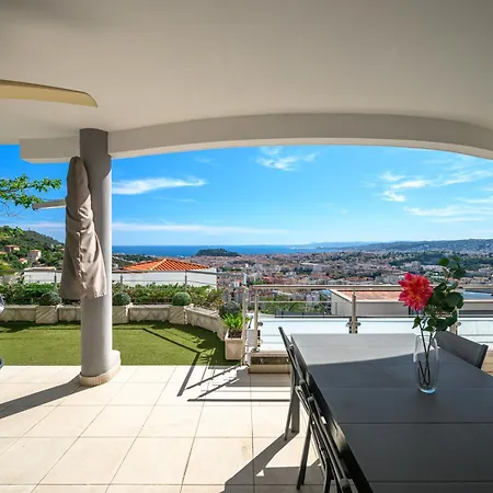 Sunset Panoramic View And Hot Tub Βίλα Νίκαια